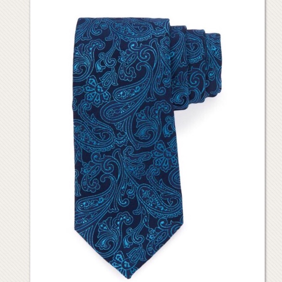 Michael Kors Other - Michael Kors Paisley Tie - Teal Michael Kors Other - Michael Kors Paisley Tie - Teal